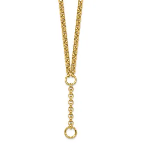 14K Gold Belcher Rolo Chain Adjustable