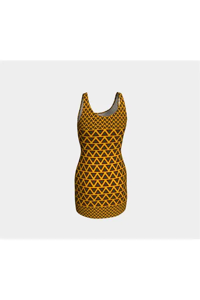 African Print Bodycon Dress