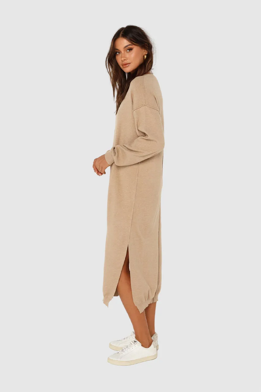 Aiden Knit Dress | Oat