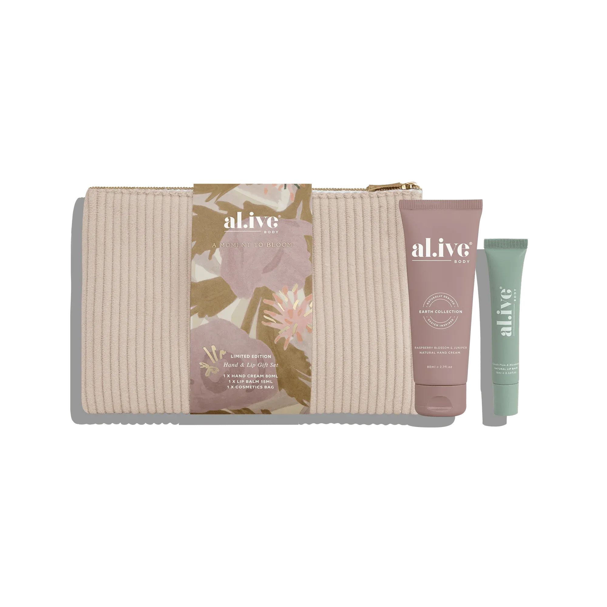 Al.ive Body Hand & Lip Gift Set - A Moment To Bloom