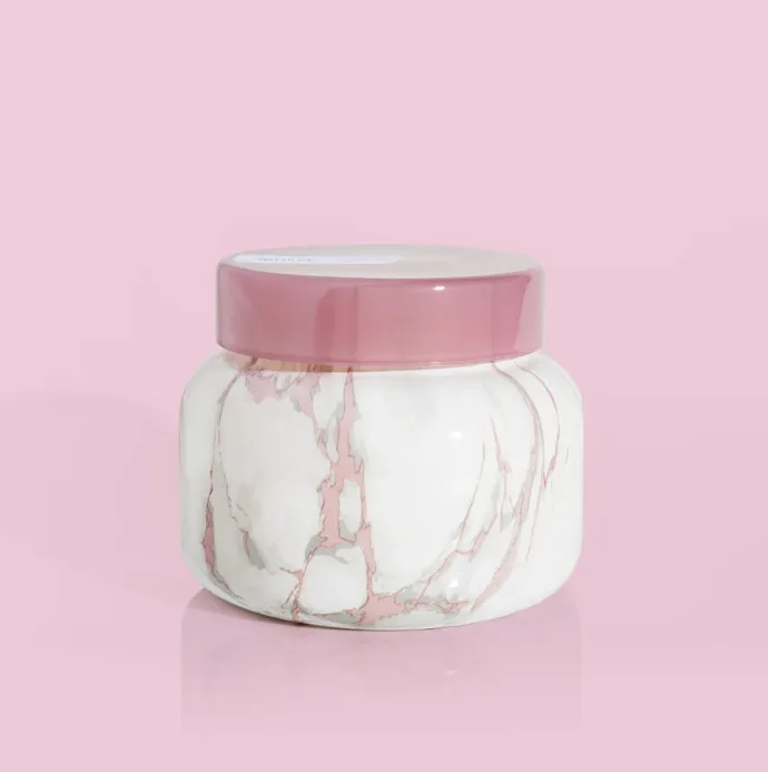 Aloha Orchid Marble Jar Candle