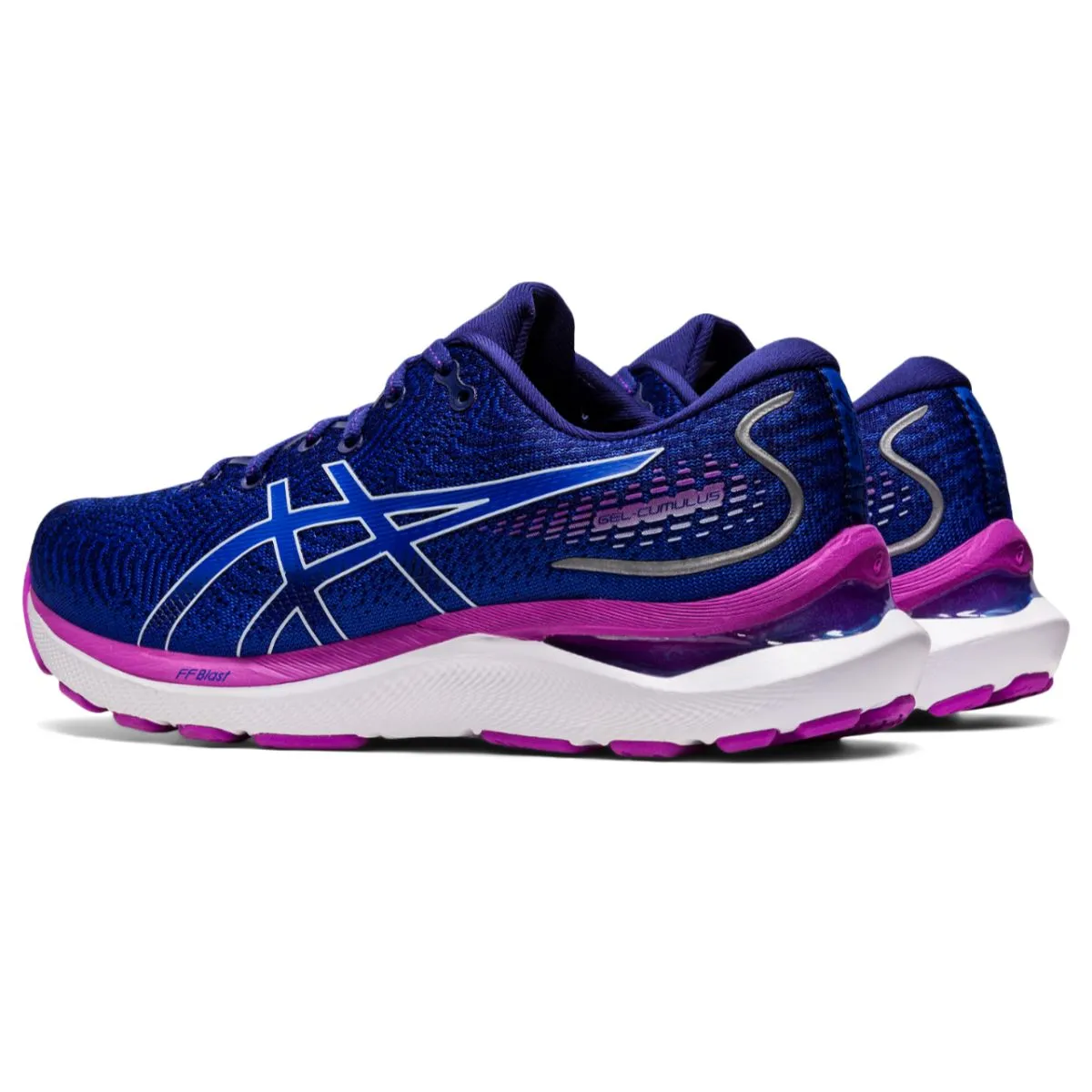 Asics Gel Cumulus 24 Women Dive Blue Soft Sky    