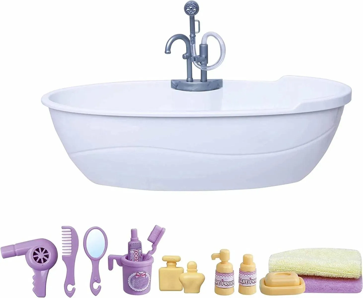 Bingo Bobi Happy Bath Doll with Bathroom