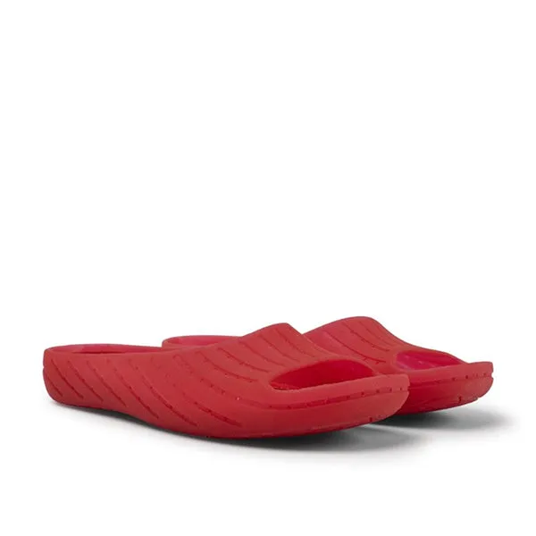 Camper Wabi red monomaterial sandals for women   