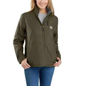 'Carhartt' Women's Rain Defender Lightweight Insulated Jacket - Moss