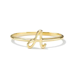 Cursive Initial Ring