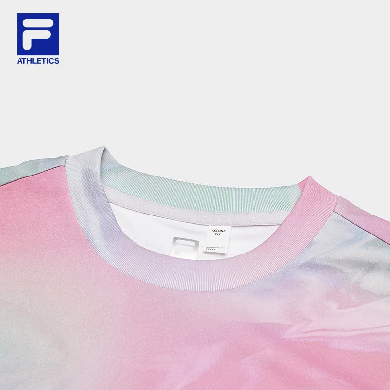 FILA CORE ATHLETICS FITNESS Women Short Sleeve T-shirt (Full Print)