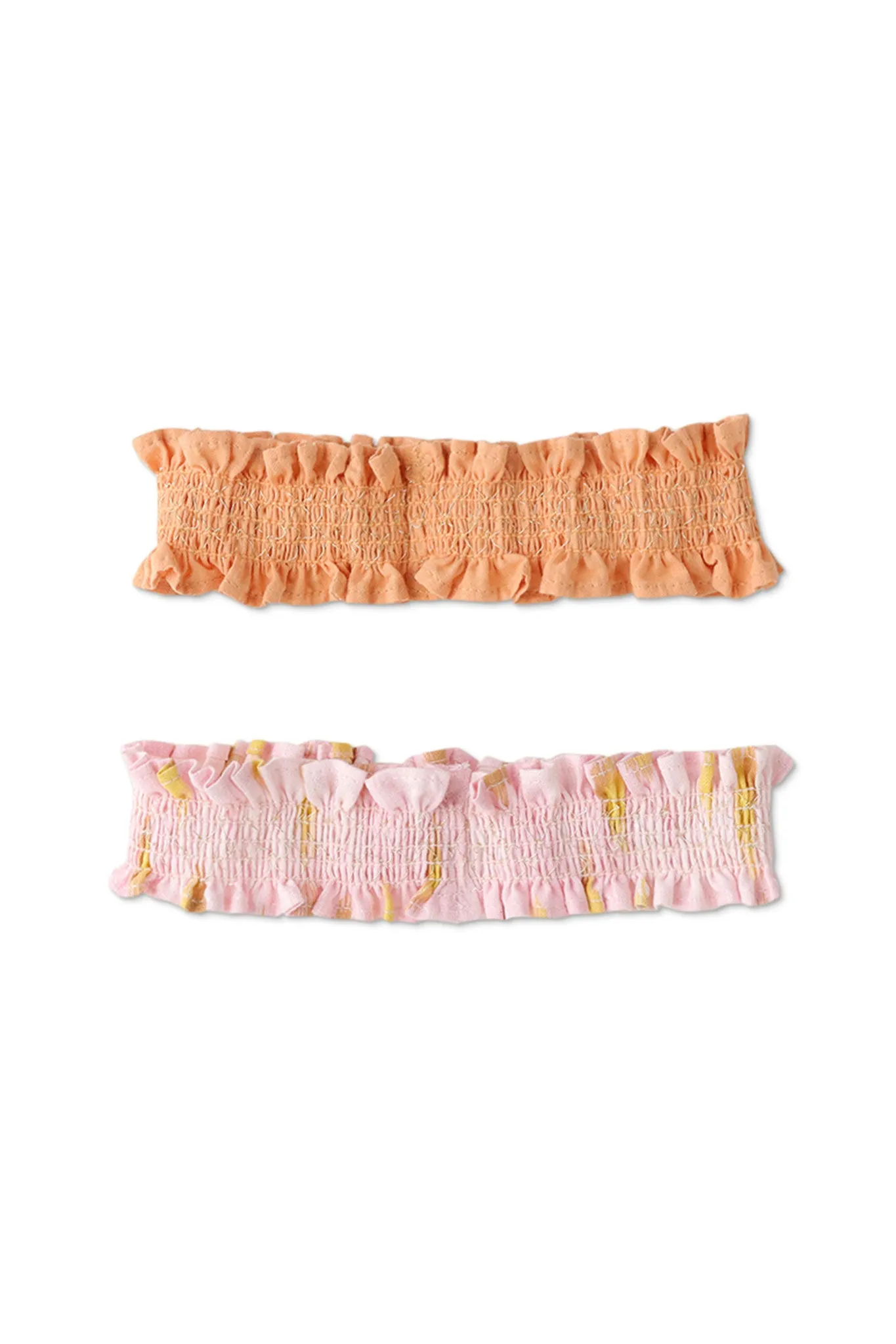 Gingersnaps Tropical Smocked Turban Headband Set