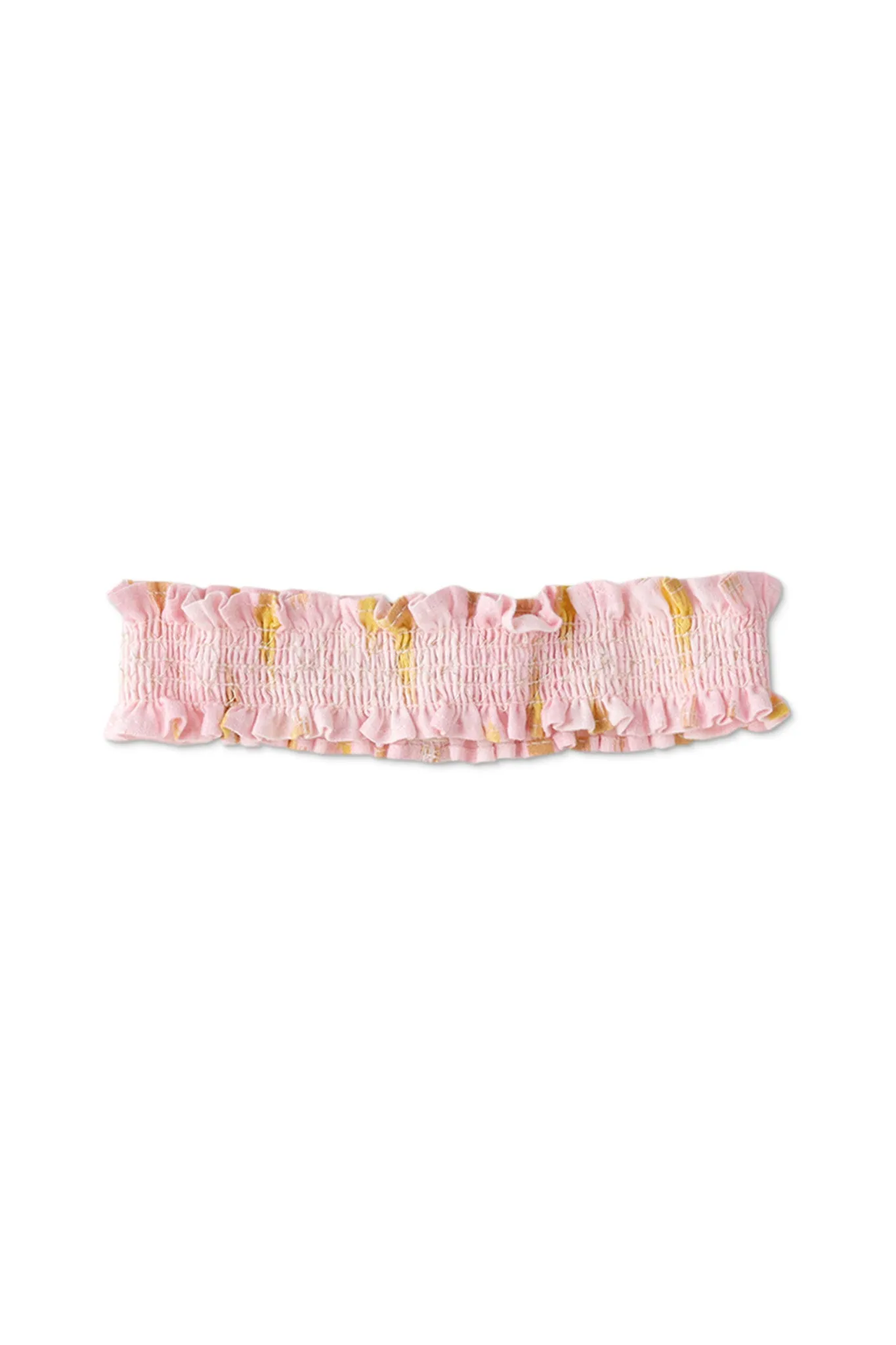 Gingersnaps Tropical Smocked Turban Headband Set