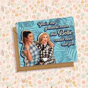 Greatest Mom Schitt's Creek Mother's Day Card