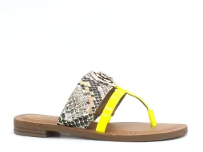 GUESS Ciabatta Infradito Fluo Natural Yellow Fluo FL6GEAPEL21