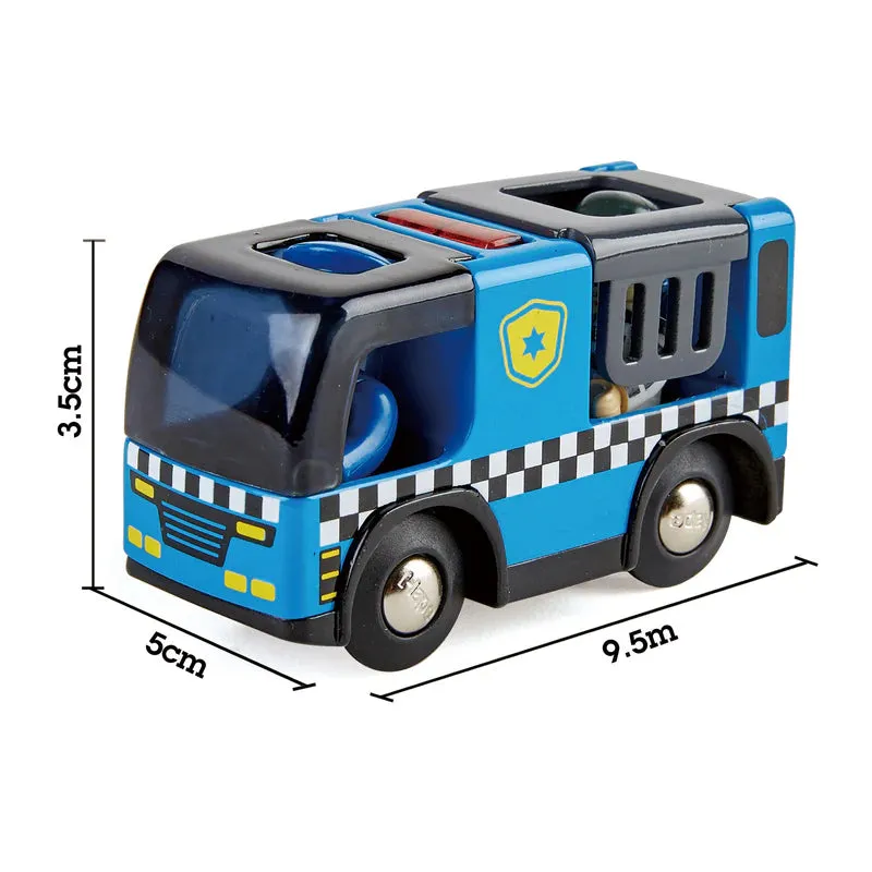 Hape - Police Car with Siren