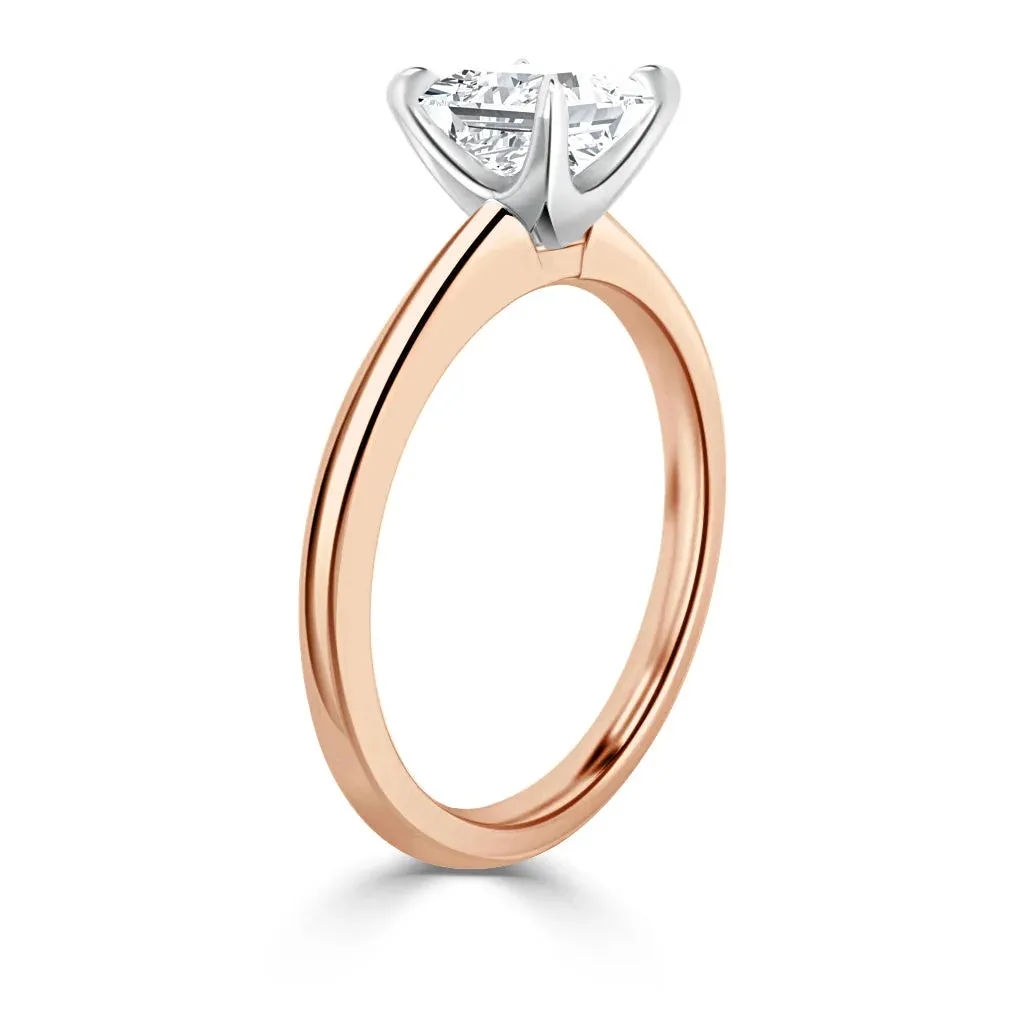 Isabel - 18ct Rose Gold - Asscher