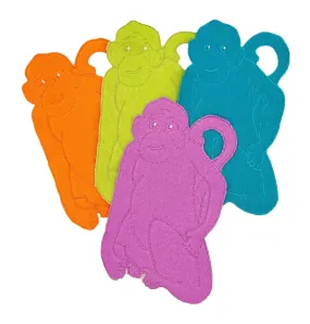 Monkey Cocktail Napkin - Assorted Set/4