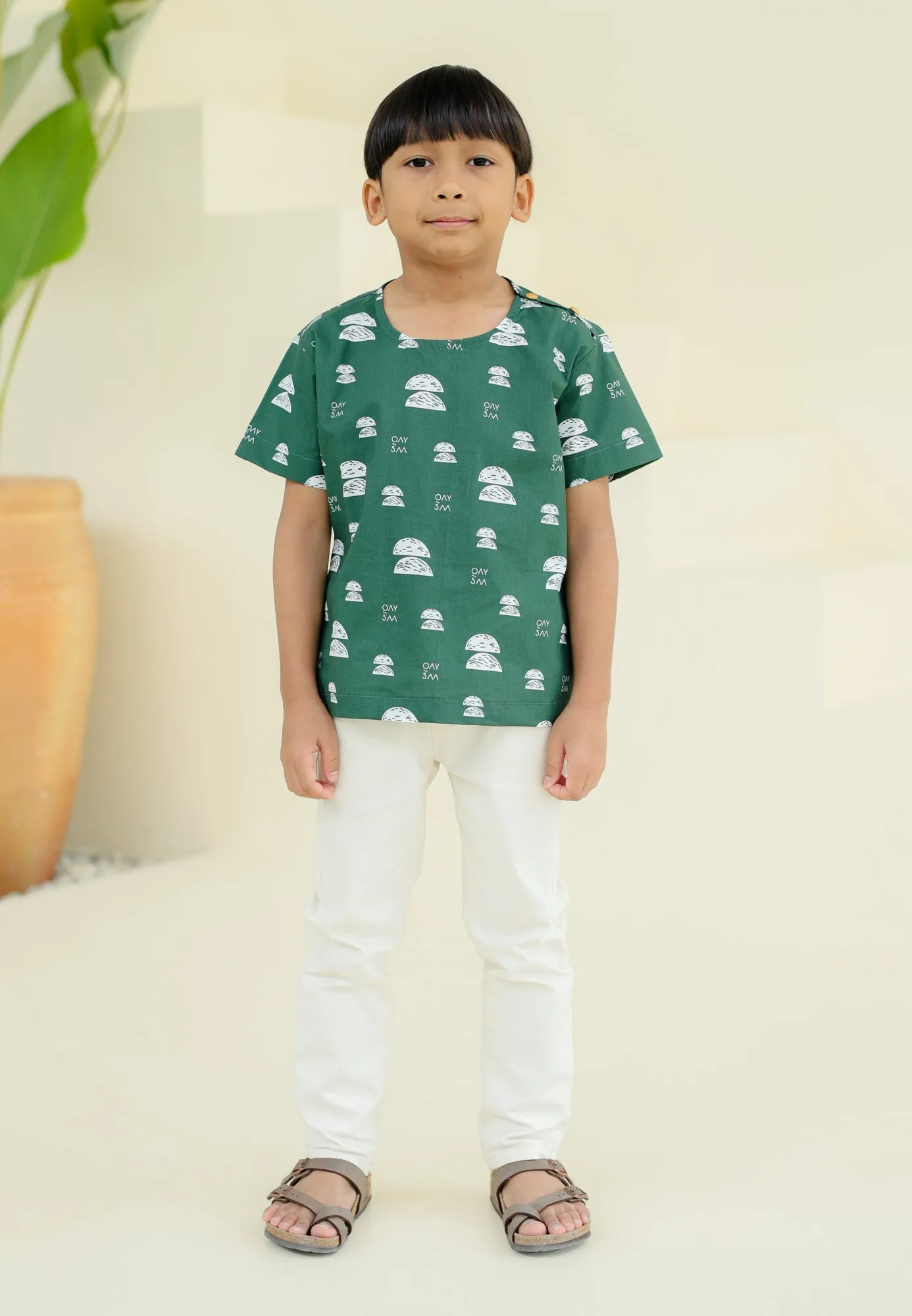 Shirt Boy (Emerald Green)