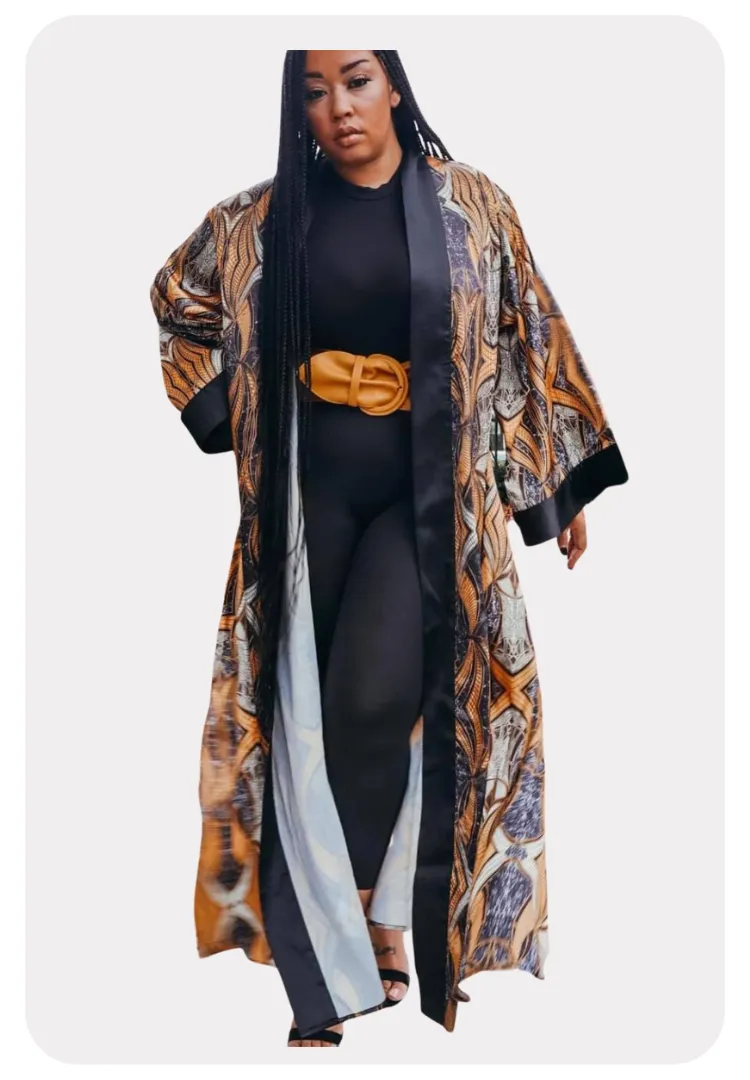 Silane  Kimono | Trench