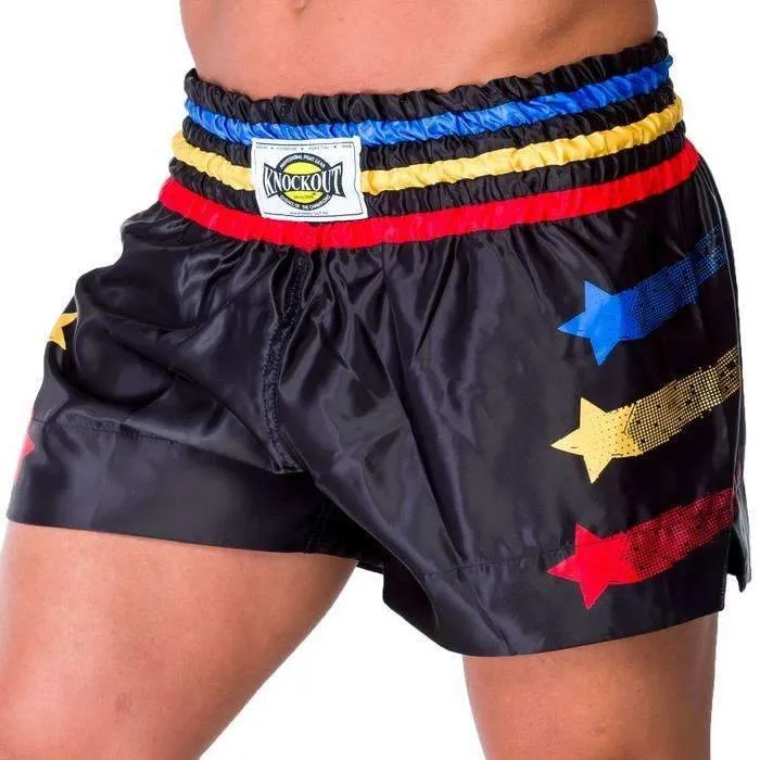 Sort Kickbox Knockout Star Tricolor Copii