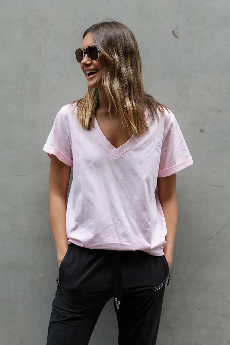 Λ L X V-Neck Pink